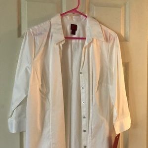 NWT 212 ladies 3/4 sleeve blouse